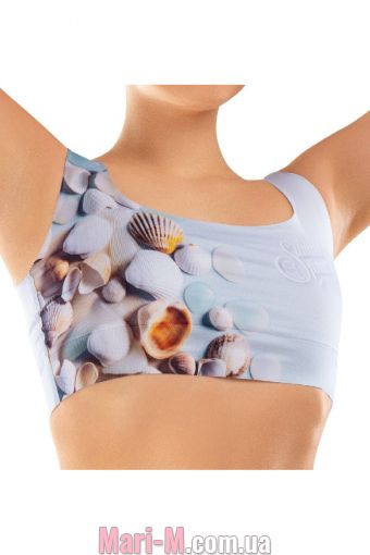  -     Crop Top Fresh Summer Shells Mememe mememe     