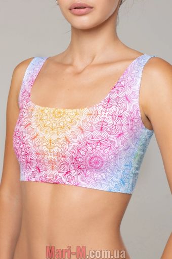  -     Crop Top MANDALA HAPPINESS Mememe mememe     
