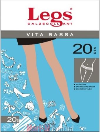 Фото - Колготки с заниженной талией Vita Bassa 20den Legs  купить в Киеве и Украине