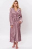 Лиловый теплый женский халат из велсофта 2200-6 Bahar Bahar- интернет магазин нижнего белья Mari-M Фото - Лиловый теплый женский халат из велсофта 2200-6 Bahar Bahar купить в Киеве и Украине