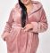 Розовый длинный теплый халат из велсофта 2201-7 Bahar Bahar- интернет магазин нижнего белья Mari-M Фото - Розовый длинный теплый халат из велсофта 2201-7 Bahar Bahar купить в Киеве и Украине