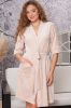 Светло-бежевый велюровый халат 2410-5 Bahar Bahar- интернет магазин нижнего белья Mari-M Фото - Светло-бежевый велюровый халат 2410-5 Bahar Bahar купить в Киеве и Украине