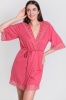 Халат из вискозы с кружевом 3502-92 VNOCHI Vnochi- интернет магазин нижнего белья Mari-M Фото - Халат из вискозы с кружевом 3502-92 VNOCHI Vnochi купить в Киеве и Украине