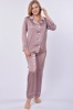 Пудровая шелковая пижама 4210-1 Bahar Bahar- интернет магазин нижнего белья Mari-M Фото - Пудровая шелковая пижама 4210-1 Bahar Bahar купить в Киеве и Украине