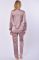 Пудровая шелковая пижама 4210-1 Bahar Bahar- интернет магазин нижнего белья Mari-M Фото - Пудровая шелковая пижама 4210-1 Bahar Bahar купить в Киеве и Украине