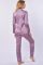 Лиловая шелковая пижама 4210-4 Bahar Bahar- интернет магазин нижнего белья Mari-M Фото - Лиловая шелковая пижама 4210-4 Bahar Bahar купить в Киеве и Украине