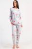 Теплая хлопковая пижама 501045 Vienetta Vienetta- интернет магазин нижнего белья Mari-M Фото - Теплая хлопковая пижама 501045 Vienetta Vienetta купить в Киеве и Украине