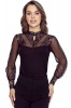 Блузка из вискозы, тюля и кружева Koryna Eldar Eldar- интернет магазин нижнего белья Mari-M Фото - Блузка из вискозы, тюля и кружева Koryna Eldar Eldar купить в Киеве и Украине