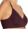 Топ-бюстгальтер Simple T-Shirt Bra Dark plum Julimex Julimex- интернет магазин нижнего белья Mari-M Фото - Топ-бюстгальтер Simple T-Shirt Bra Dark plum Julimex Julimex купить в Киеве и Украине
