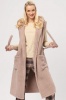 Удлиненный теплый жилет с капюшоном в цвете капучино LHW 151 B24 CP Key Key- интернет магазин нижнего белья Mari-M Фото - Удлиненный теплый жилет с капюшоном в цвете капучино LHW 151 B24 CP Key Key купить в Киеве и Украине