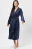 Длинный флисовый халат с принтом звездного неба LGL 911 B24 Key Key- интернет магазин нижнего белья Mari-M Фото - Длинный флисовый халат с принтом звездного неба LGL 911 B24 Key Key купить в Киеве и Украине