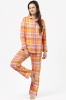 Фланелевая женская пижама LNS 473 B24 Key Key- интернет магазин нижнего белья Mari-M Фото - Фланелевая женская пижама LNS 473 B24 Key Key купить в Киеве и Украине
