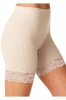 Бежевые термошорты с кружевом LXU 729 1 BE Key Key- интернет магазин нижнего белья Mari-M Фото - Бежевые термошорты с кружевом LXU 729 1 BE Key Key купить в Киеве и Украине