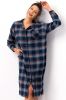Удлиненная ночная сорочка из фланели LND 431 Key Key- интернет магазин нижнего белья Mari-M Фото - Удлиненная ночная сорочка из фланели LND 431 Key Key купить в Киеве и Украине