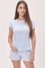 Хлопковая пижама с шортами 1613 Wiktoria (несколько цветов) Wiktoria- интернет магазин нижнего белья Mari-M Фото - Хлопковая пижама с шортами 1613 Wiktoria (несколько цветов) Wiktoria купить в Киеве и Украине