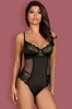 Боди с кружевом Amallie Teddy Obsessive Obsessive- интернет магазин нижнего белья Mari-M Фото - Боди с кружевом Amallie Teddy Obsessive Obsessive купить в Киеве и Украине
