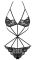 Открытое кружевное боди с ремешками IMPERIA teddy Obsessive Obsessive- интернет магазин нижнего белья Mari-M Фото - Открытое кружевное боди с ремешками IMPERIA teddy Obsessive Obsessive купить в Киеве и Украине