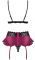 Бордовый комплект 845-SEG-5 Obsessive Obsessive- интернет магазин нижнего белья Mari-M Фото - Бордовый комплект 845-SEG-5 Obsessive Obsessive купить в Киеве и Украине