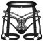 Кружевной комплект с поясом Blomentis Set harness Obsessive Obsessive- интернет магазин нижнего белья Mari-M Фото - Кружевной комплект с поясом Blomentis Set harness Obsessive Obsessive купить в Киеве и Украине