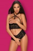 Кружевной комплект с открытой грудью и пикантным вырезом NETTSY CUPLESS SET crotchless Obsessive Obsessive- интернет магазин нижнего белья Mari-M Фото - Кружевной комплект с открытой грудью и пикантным вырезом NETTSY CUPLESS SET crotchless Obsessive Obsessive купить в Киеве и Украине