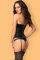 Атласный корсет с кружевом и стринги AILAY CORSET Obsessive Obsessive- интернет магазин нижнего белья Mari-M Фото - Атласный корсет с кружевом и стринги AILAY CORSET Obsessive Obsessive купить в Киеве и Украине