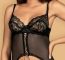 Корсет с подвязками для чулок и бразилианы Contica Corset Obsessive Obsessive- интернет магазин нижнего белья Mari-M Фото - Корсет с подвязками для чулок и бразилианы Contica Corset Obsessive Obsessive купить в Киеве и Украине