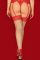 Фото - Чулки под пояс с кружевной коронкой Blossmina stockings Obsessive Obsessive купить в Киеве и Украине