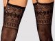 Фото - Ажурные чулки под пояс S825 stockings Obsessive Obsessive купить в Киеве и Украине