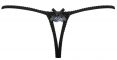 Кружевные стринги с вырезами 866-THO-1 THONG Obsessive Obsessive- интернет магазин нижнего белья Mari-M Фото - Кружевные стринги с вырезами 866-THO-1 THONG Obsessive Obsessive купить в Киеве и Украине