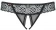 Кружевные стринги с пикантным вырезом SHIBU crotchless thong Obsessive Obsessive- интернет магазин нижнего белья Mari-M Фото - Кружевные стринги с пикантным вырезом SHIBU crotchless thong Obsessive Obsessive купить в Киеве и Украине