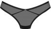 Стринги из микросетки Glandez Thong Obsessive Obsessive- интернет магазин нижнего белья Mari-M Фото - Стринги из микросетки Glandez Thong Obsessive Obsessive купить в Киеве и Украине