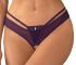 Фиолетовые стринги с открытой ластовицей Vidres crotchless thong Obsessive Obsessive- интернет магазин нижнего белья Mari-M Фото - Фиолетовые стринги с открытой ластовицей Vidres crotchless thong Obsessive Obsessive купить в Киеве и Украине