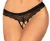 Открытые кружевные трусики Chemeris crotchless panties Obsessive Obsessive- интернет магазин нижнего белья Mari-M Фото - Открытые кружевные трусики Chemeris crotchless panties Obsessive Obsessive купить в Киеве и Украине