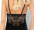 Короткий черный пеньюар с кружевом Dolorsan Livia Corsetti Livia Corsetti- интернет магазин нижнего белья Mari-M Фото - Короткий черный пеньюар с кружевом Dolorsan Livia Corsetti Livia Corsetti купить в Киеве и Украине