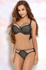 Черно-бежевый бюстгальтер с дублированной нижней частью VB-323 MAX Vena Vena- интернет магазин нижнего белья Mari-M Фото - Черно-бежевый бюстгальтер с дублированной нижней частью VB-323 MAX Vena Vena купить в Киеве и Украине